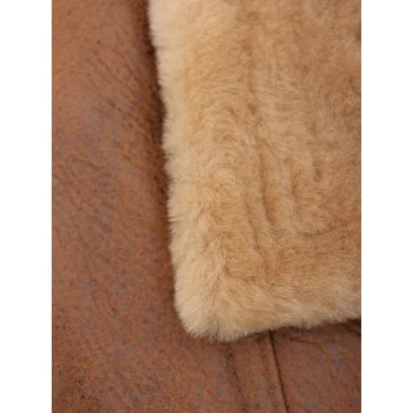 Women's Tan Sheepskin Aviator Jacket – Angleton