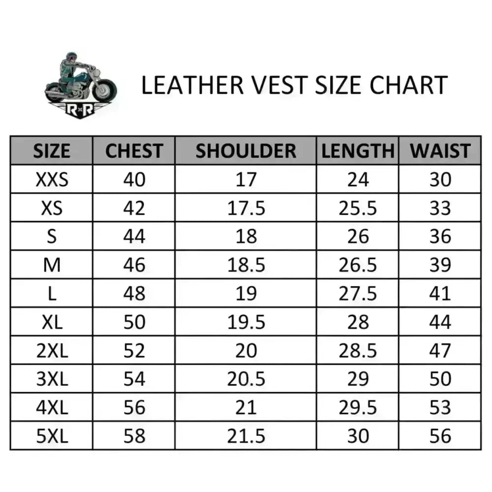 Mens Black Leather Sheepskin Vest