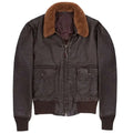 Mens Shearling Aviator Leather Jacket