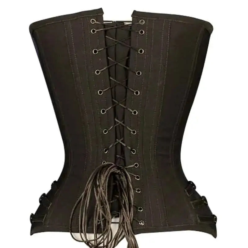 Women’s Genuine Leather Overbust Corset