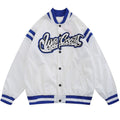 Jacket Men Embroidery Patch Color Block Print Baseball Jacket Coat Men Loose High Street Harajuku Bomber Outwear Autumn